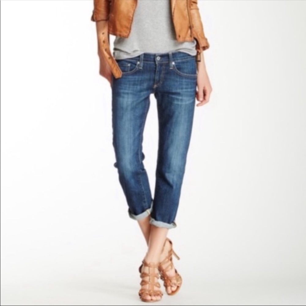 Adriano goldschmied the boyfriend crop size 24